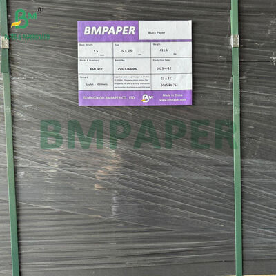 Kardus Hitam Penuh 1000gr 1200gr 1400gr 93cm X 130cm untuk Kotak Kemasan Kaku