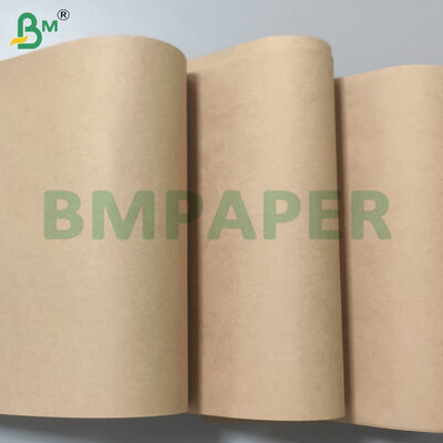 Gulungan Kertas Kraft Coklat Kekuatan Tinggi 100gsm untuk Membuat Tas