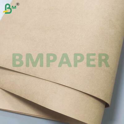 Gulungan Kertas Kraft Coklat Kekuatan Tinggi 100gsm untuk Membuat Tas