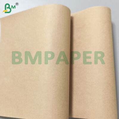 Gulungan Kertas Kraft Coklat Kekuatan Tinggi 100gsm untuk Membuat Tas