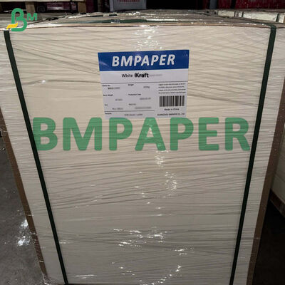 200gm 240gm Dua sisi Off White Kraft Paper Untuk Tas Belanja Mewah