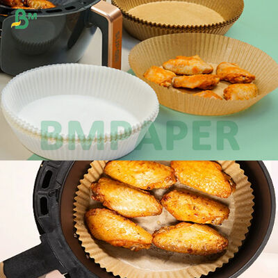 Kelas Makanan Kertas Lapisan Silikon Sisi Ganda Untuk Oven & Air Fryer Baking