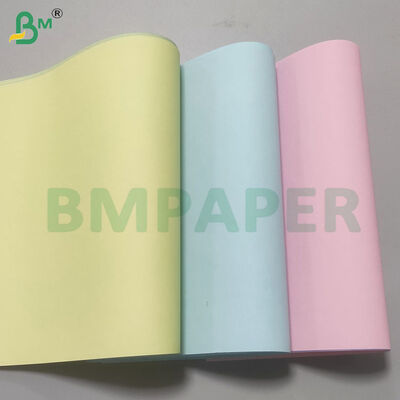 72gsm NCR Karbonless Copy Paper Rolls CF CB CFB Clear Images