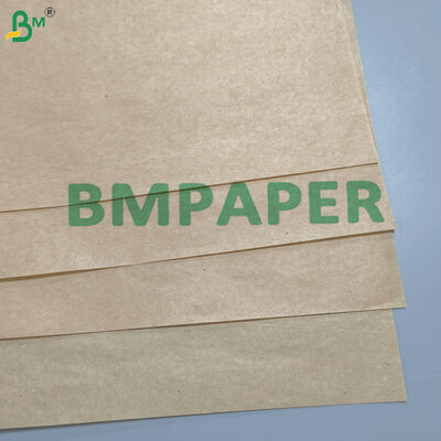 Gulungan Kertas Sisipan Kaca Kraft Alami 35 - 40gsm Kertas Pemisah Anti-jamur untuk Kaca Berlapis PV Otomotif