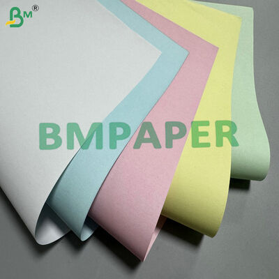 Kertas Salin Tanpa Karbon 55gsm 60gsm Bentuk Berkelanjutan untuk Printer POS & Printer Dampak