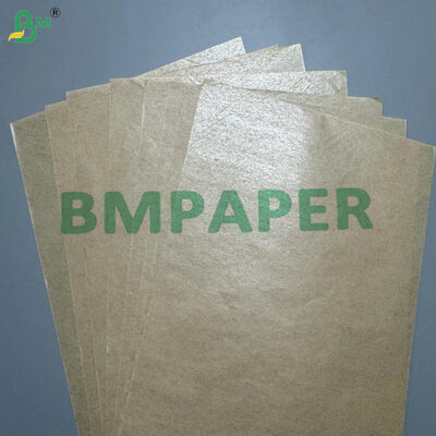 High Strength 30-50g Kraft Base Paper With 6-12g PE Extrusion Coating For Automatic Cutlery Packaging Machines