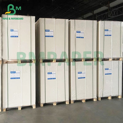 1mm 540gsm karton putih papan dupleks berlapis putih sisi ganda