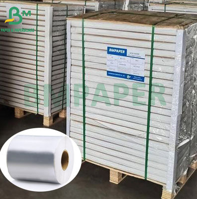 Pencetakan Label Bir 70gm 80gm Waterproof Metallic Paper Roll