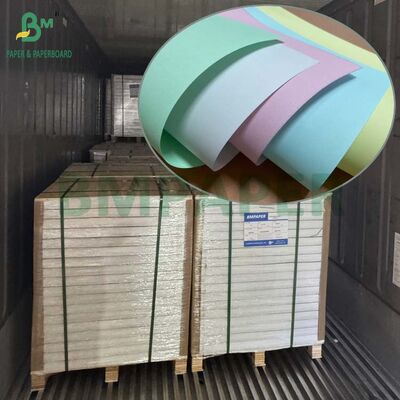 80gm Putih CB Dan 56gm Kuning CF Karbonless NCR Lembar Kertas 22x 34